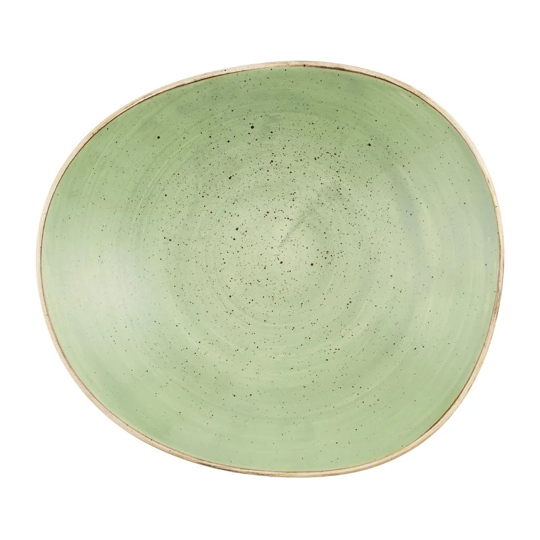 Churchill Stonecast Opal Bowls Sage Green 230mm (12 Pack)