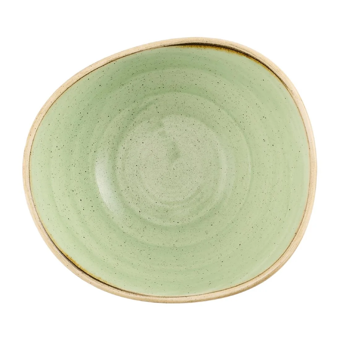 Churchill Stonecast Opal Bowls Sage Green 150mm (12 Pack) - Image 2