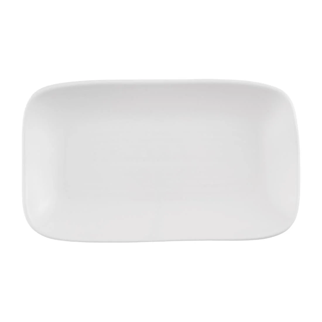 Churchill Envisage Natural Deep Trays White 220x130mm (6 Pack)