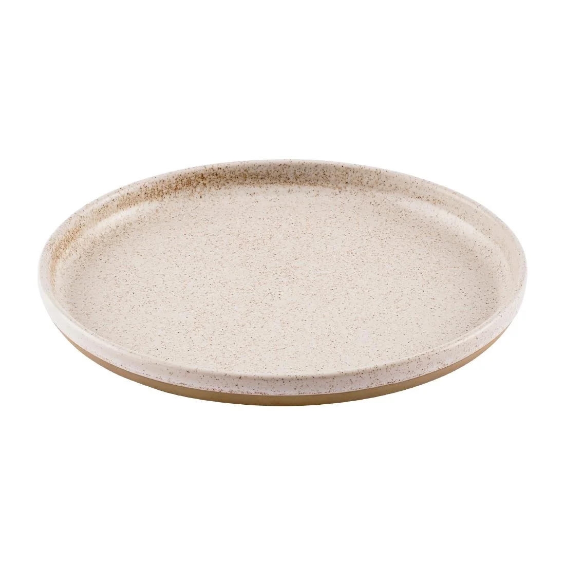 Churchill Emerge Walled Plates Speckled White 260mm (6 Pack) - Image 2