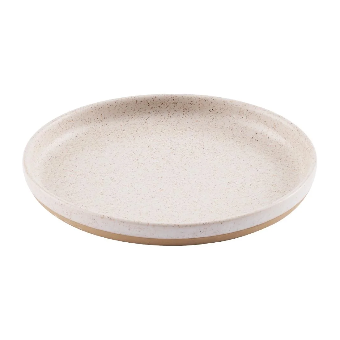 Churchill Emerge Walled Plates Speckled White 210mm (6 Pack) - Image 2