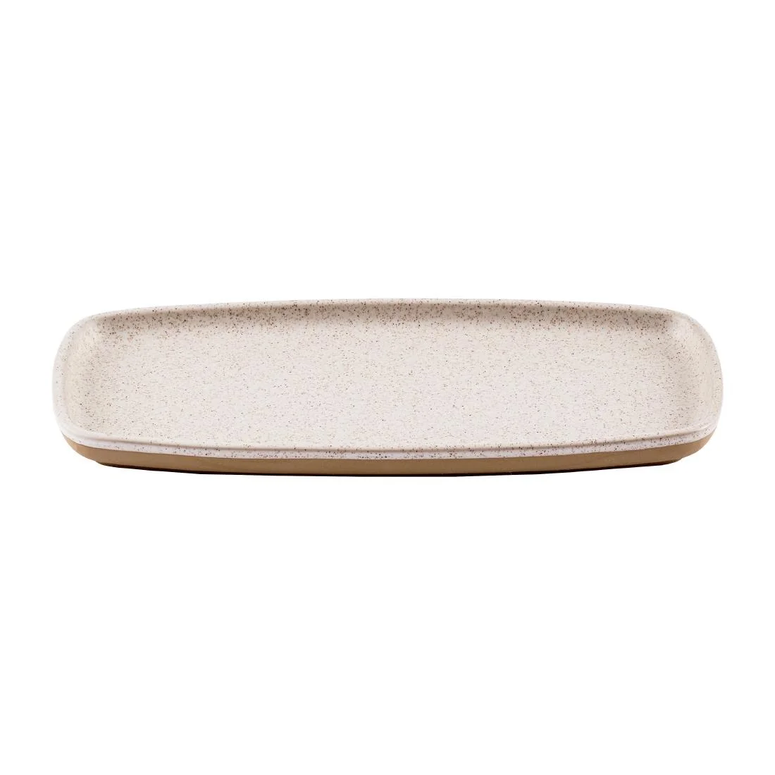 Churchill Emerge Oblong Trays Speckled White 300x147mm (6 Pack) - Image 2