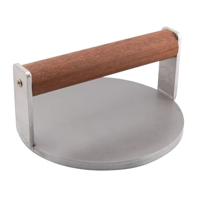 Vogue Stainless Steel Smash Burger Press - Image 2