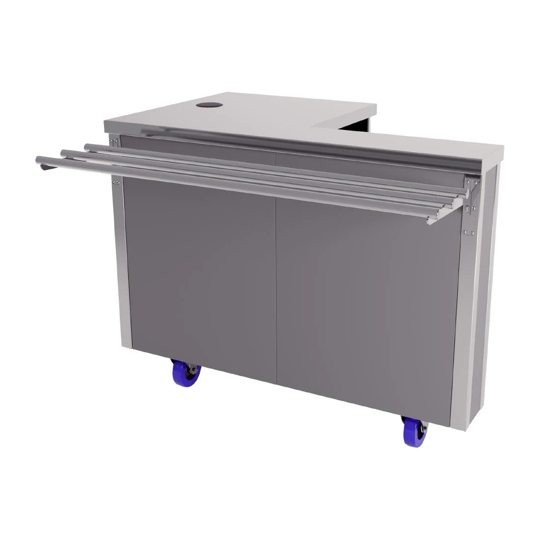 CED Glide Cashier Counter with Trayslide