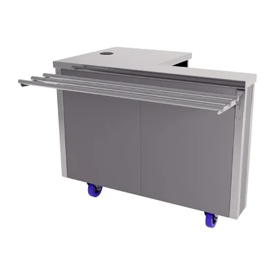 CED Glide Cashier Counter with Trayslide