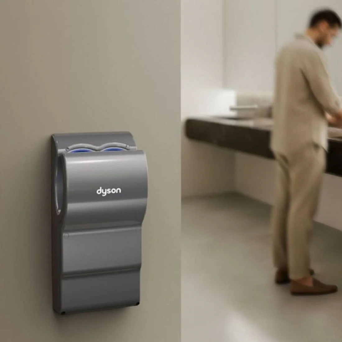 Dyson Airblade AB14 DB Hand Dryer Grey 1.4kW - Image 5