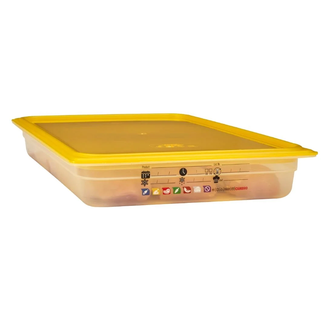 Cambro Safetrak IML Polypropylene Food Storage Container 1/1 GN - Image 3