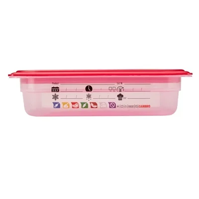 Cambro Safetrak IML Polypropylene Food Storage Container 1/2 GN - Image 2