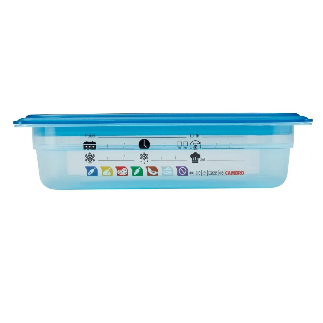 Cambro Safetrak IML Polypropylene Food Storage Container 1/2 GN - Image 4