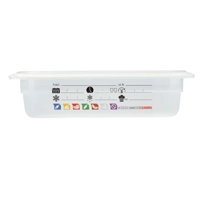 Cambro Safetrak IML Polypropylene Food Storage Container 1/2 GN - Image 5