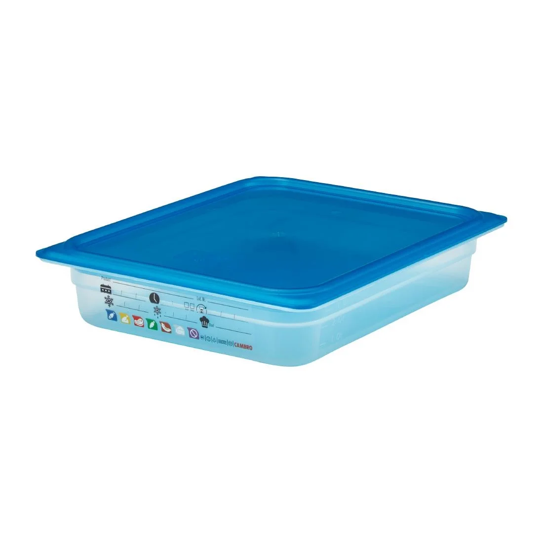Cambro Safetrak IML Polypropylene Food Storage Container 1/2 GN - Image 10