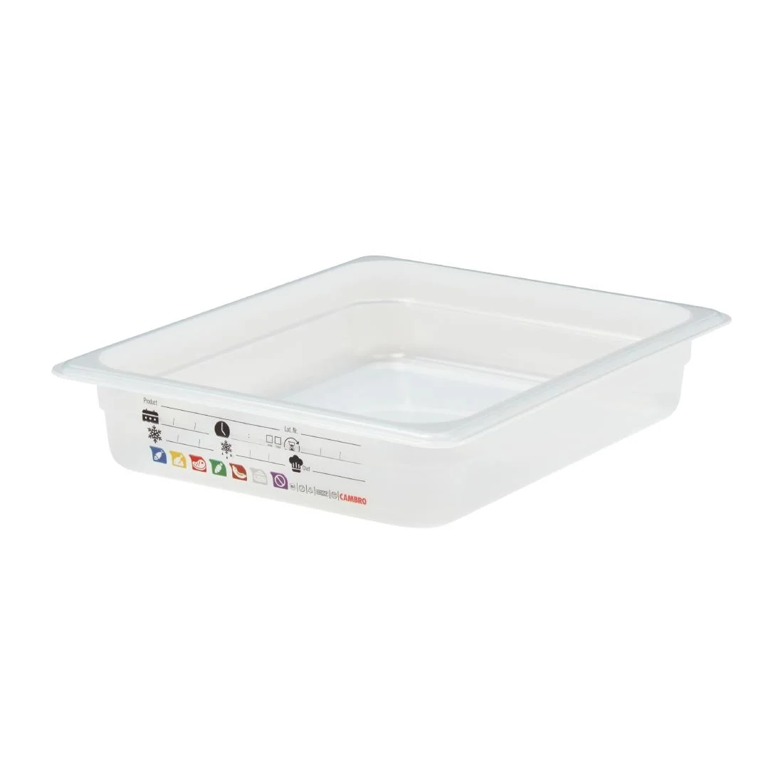 Cambro Safetrak IML Polypropylene Food Storage Container 1/2 GN - Image 11