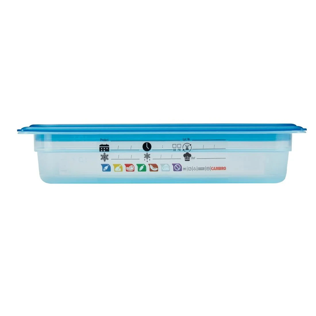 Cambro Safetrak IML Polypropylene Food Storage Container 1/3 GN - Image 3
