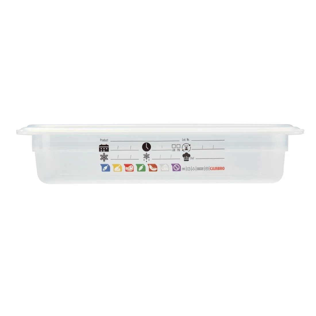 Cambro Safetrak IML Polypropylene Food Storage Container 1/3 GN - Image 4