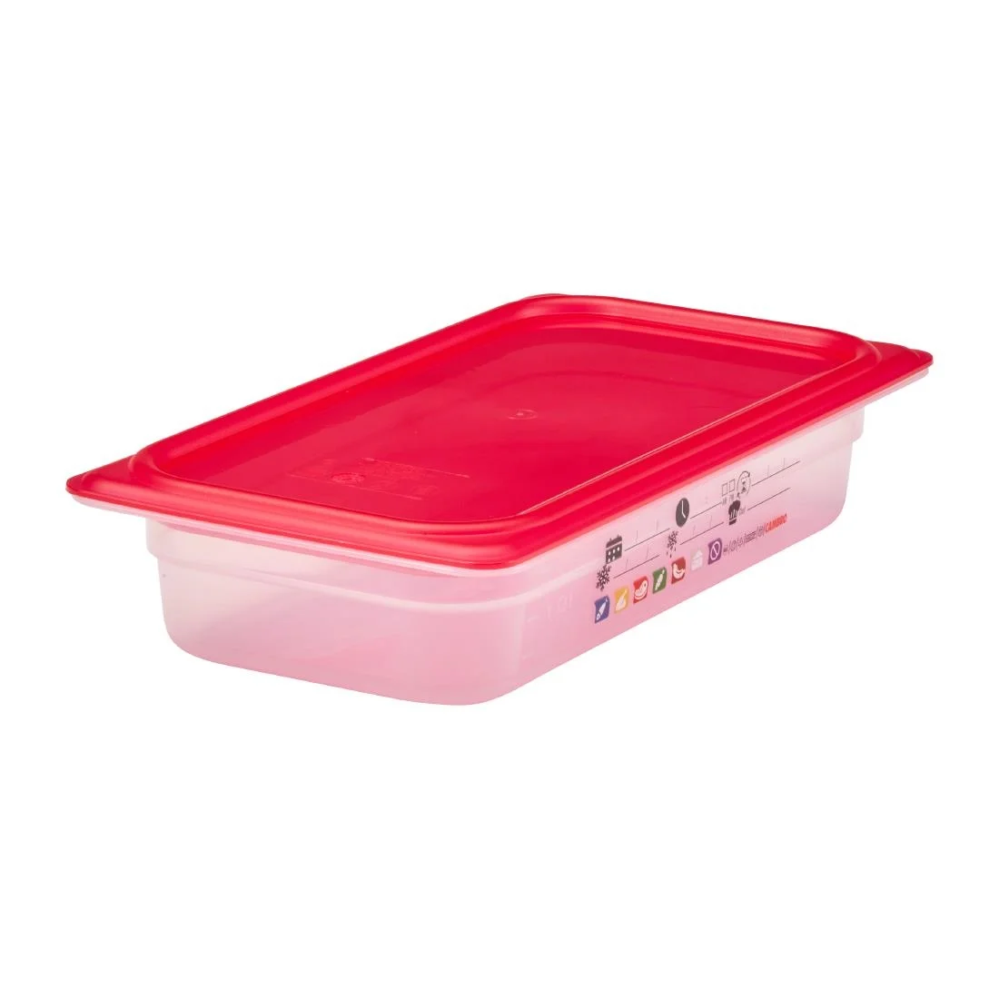 Cambro Safetrak IML Polypropylene Food Storage Container 1/3 GN - Image 6