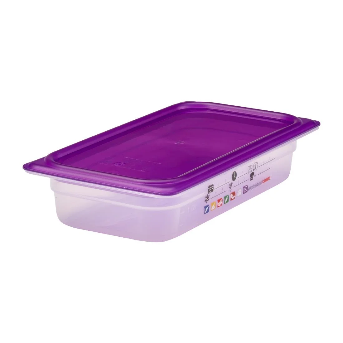Cambro Safetrak IML Polypropylene Food Storage Container 1/3 GN - Image 7