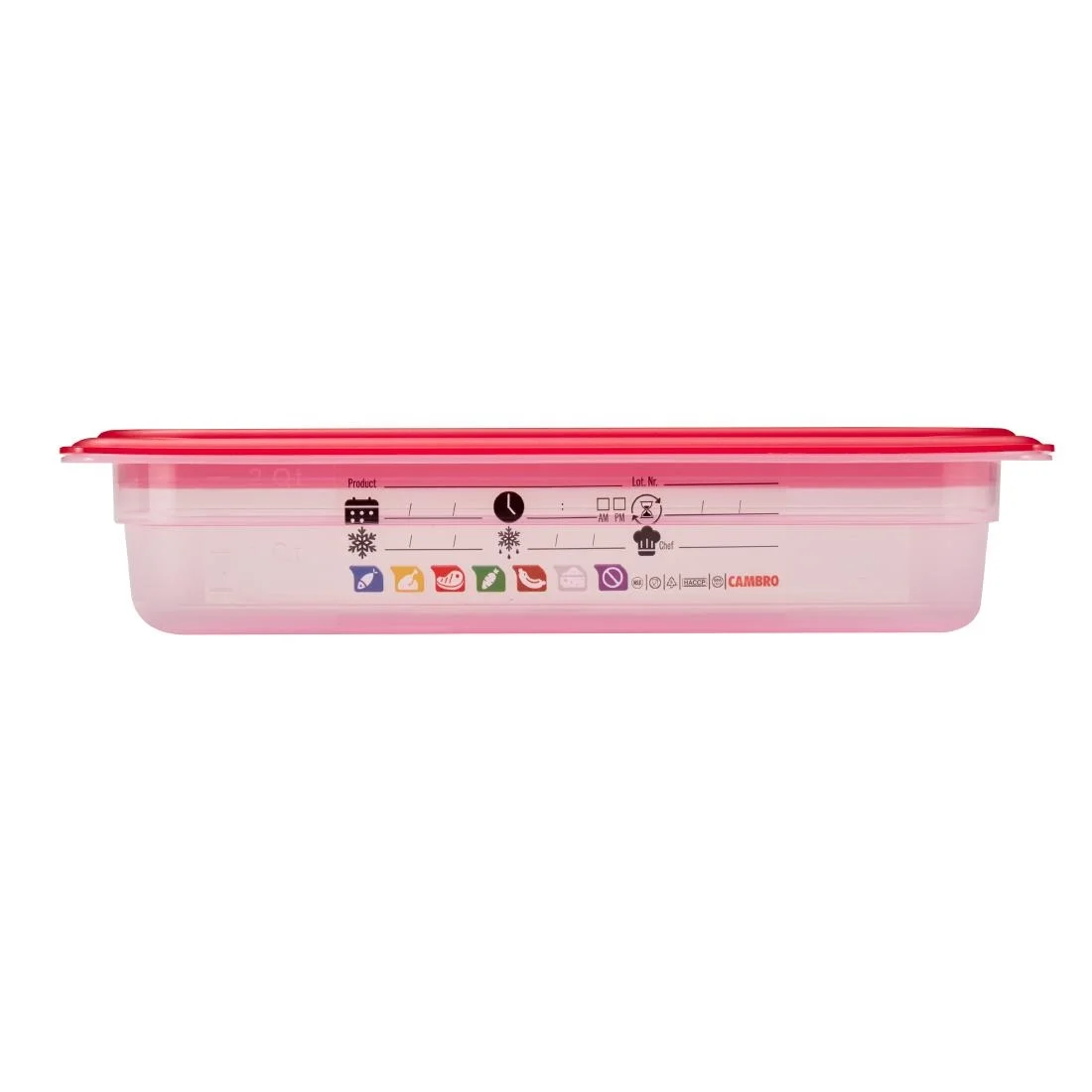 Cambro Safetrak IML Polypropylene Food Storage Container 1/3 GN - Image 12