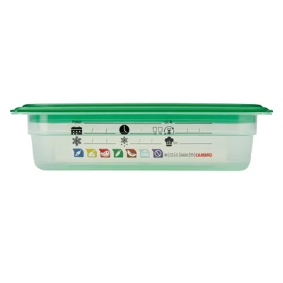 Cambro Safetrak IML Polypropylene Food Storage Container 1/4 GN - Image 3