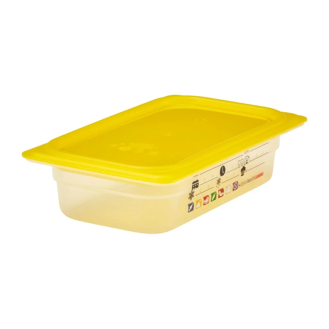 Cambro Safetrak IML Polypropylene Food Storage Container 1/4 GN - Image 6