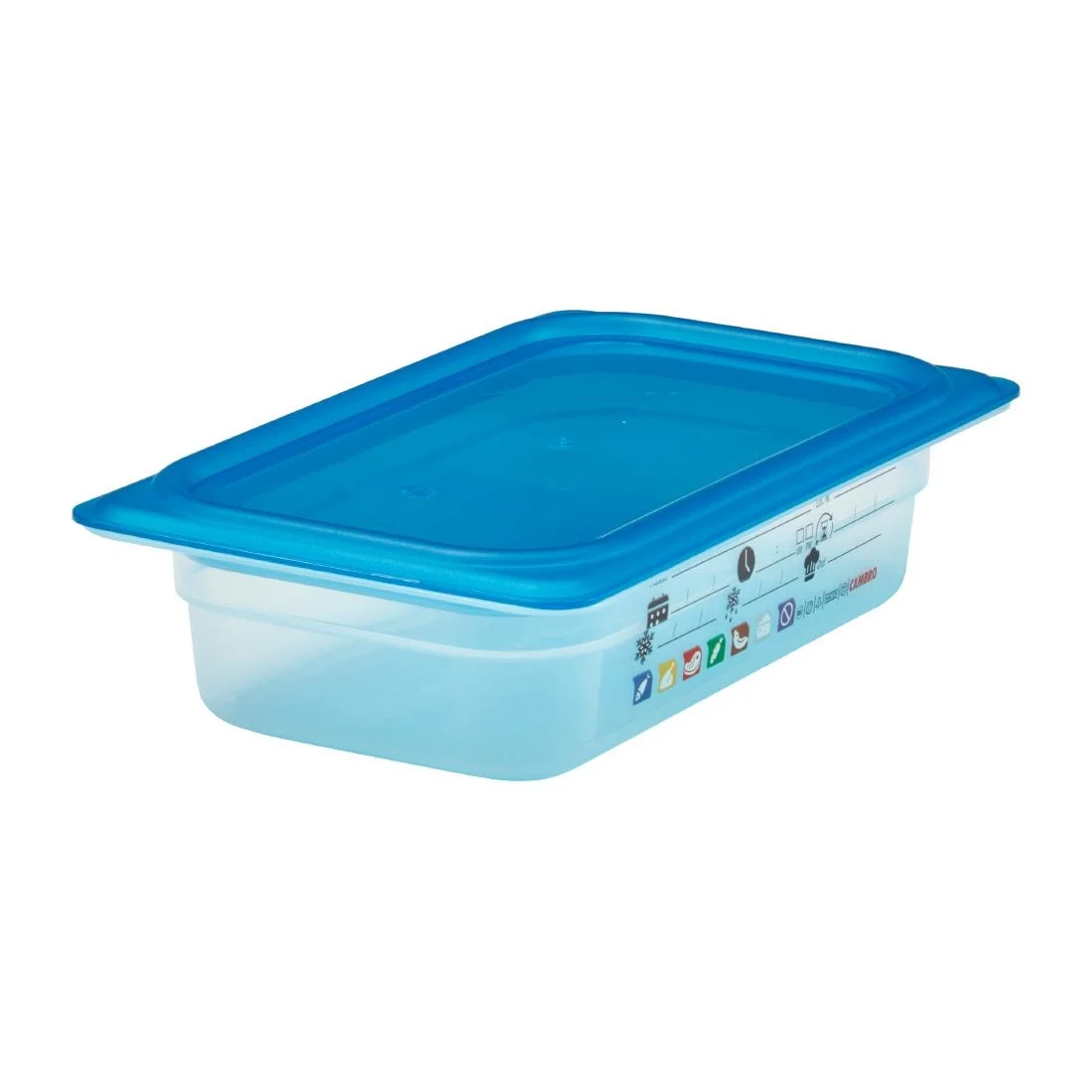 Cambro Safetrak IML Polypropylene Food Storage Container 1/4 GN - Image 10