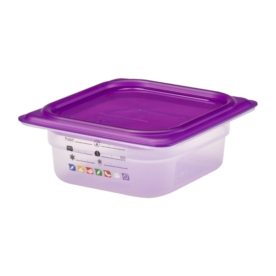 Cambro Safetrak IML Polypropylene Food Storage Container 1/6 GN - Image 8