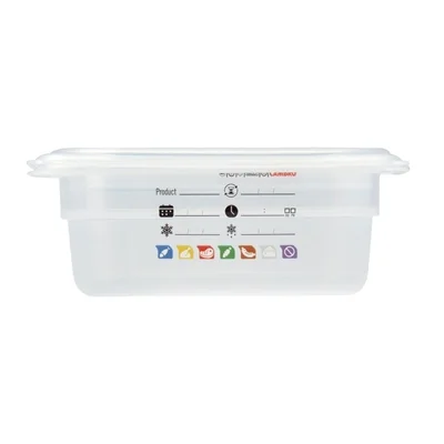 Cambro Safetrak IML Polypropylene Food Storage Container 1/9 GN - Image 6