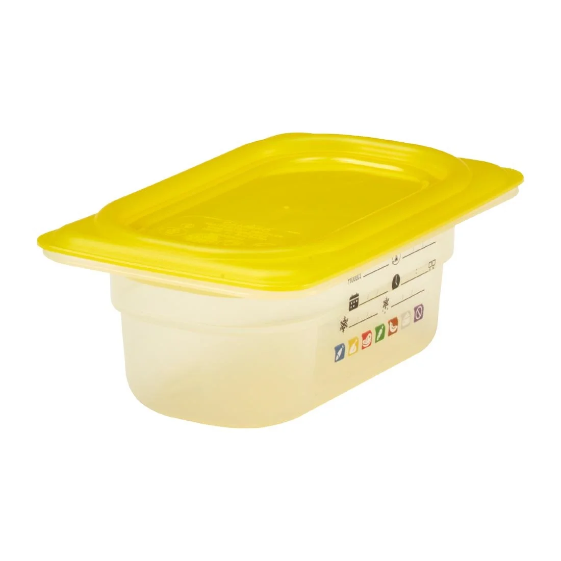 Cambro Safetrak IML Polypropylene Food Storage Container 1/9 GN - Image 7