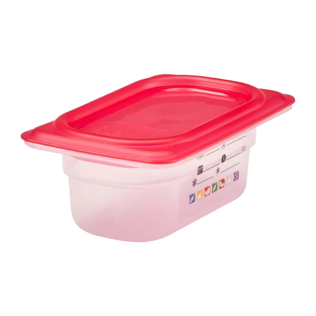 Cambro Safetrak IML Polypropylene Food Storage Container 1/9 GN - Image 8