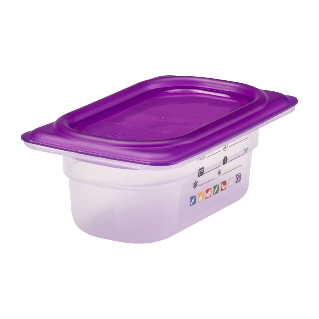 Cambro Safetrak IML Polypropylene Food Storage Container 1/9 GN - Image 9