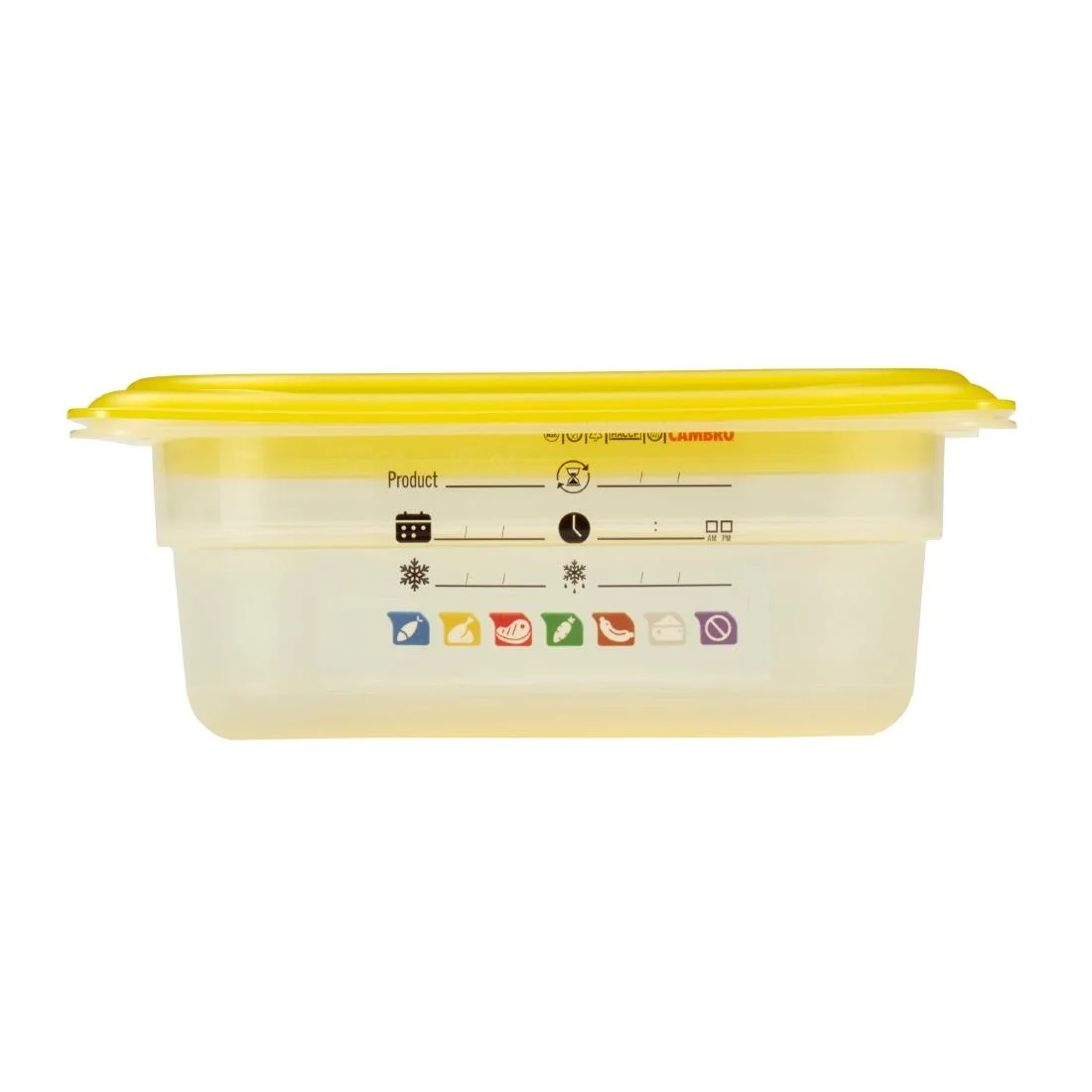 Cambro Safetrak IML Polypropylene Food Storage Container 1/9 GN - Image 13