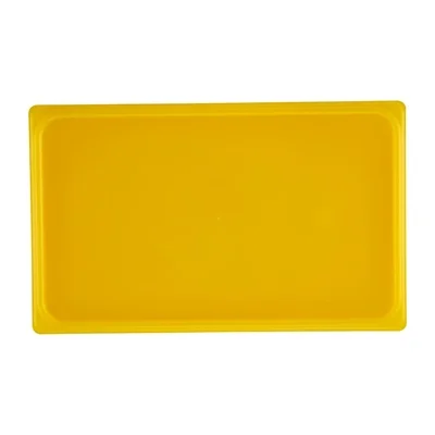 Cambro Safetrak IML Polypropylene Seal Lid Yellow - Image 2