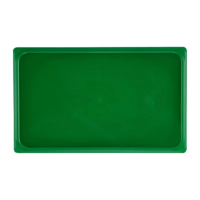 Cambro Safetrak IML Polypropylene Seal Lid Green - Image 2