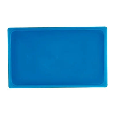 Cambro Safetrak IML Polypropylene Seal Lid Blue - Image 2