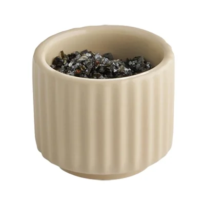 APS THE GRID Porcelain Bowls Sand 45mm (12 Pack) - Image 4