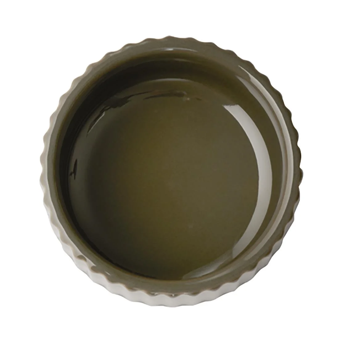 APS THE GRID Porcelain Bowls Brown 60mm (12 Pack) - Image 2