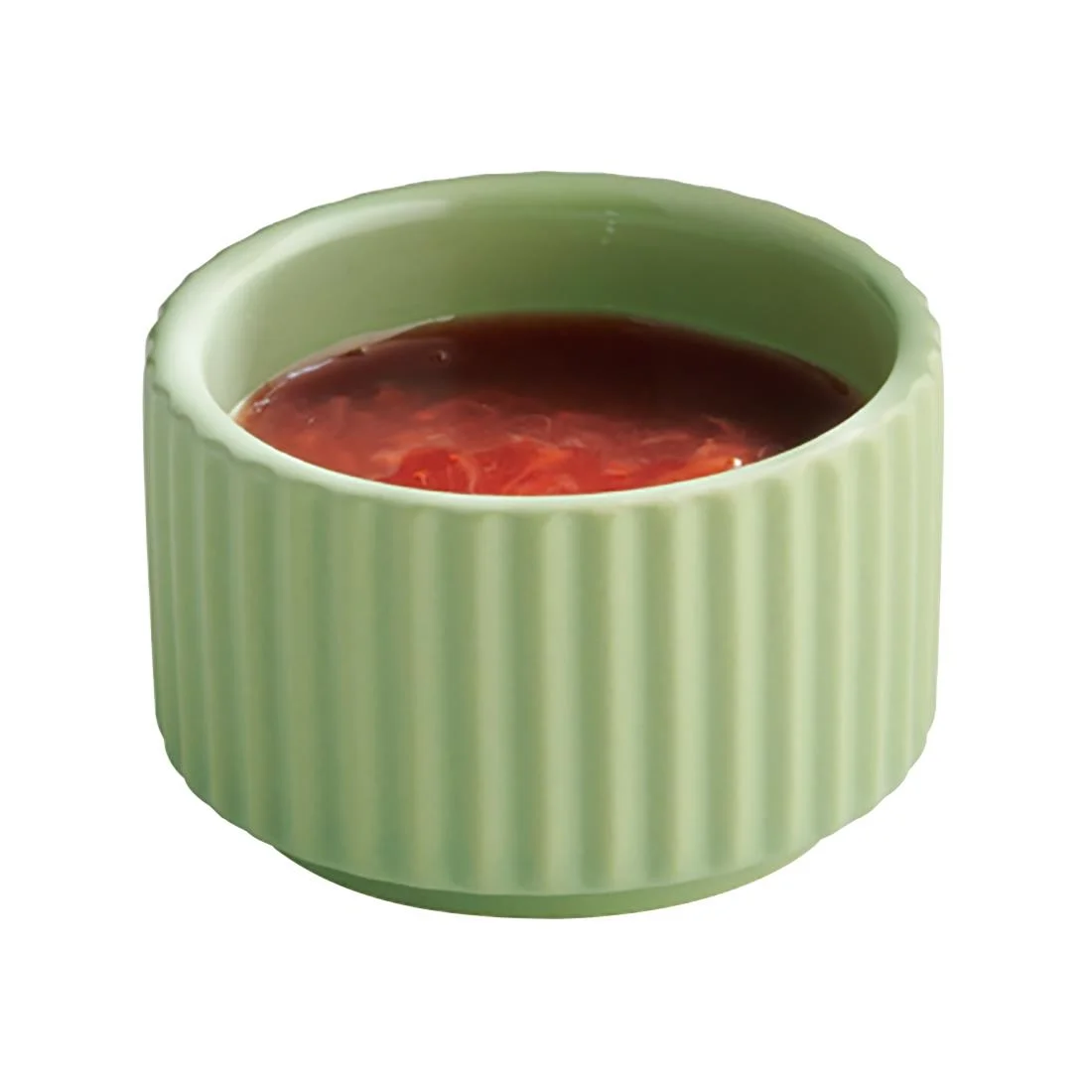 APS THE GRID Porcelain Bowls Sage 60mm (12 Pack) - Image 4