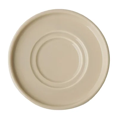 APS THE GRID Porcelain Espresso Saucers Sand 125mm (6 Pack) - Image 4