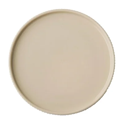 APS THE GRID Porcelain Plates Sand 200mm (6 Pack) - Image 3