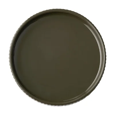 APS THE GRID Porcelain Plates Brown 140mm (6 Pack) - Image 3