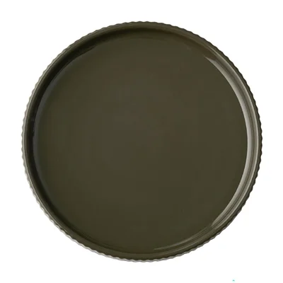 APS THE GRID Porcelain Plates Brown 160mm (6 Pack) - Image 3