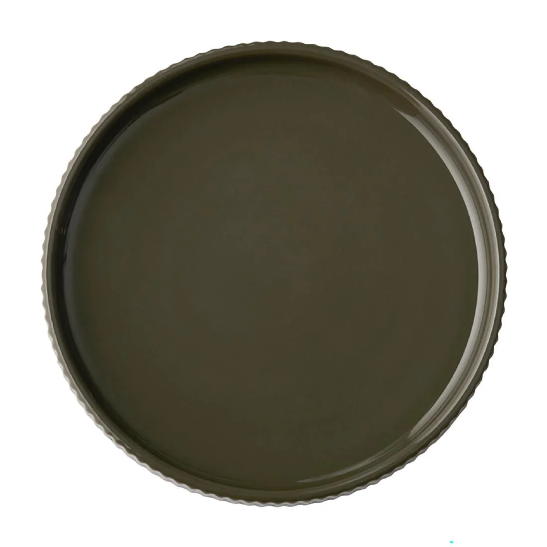 APS THE GRID Porcelain Plates Brown 160mm (6 Pack)