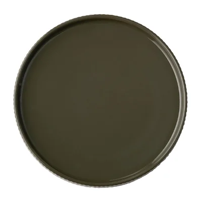 APS THE GRID Porcelain Plates Brown 200mm (6 Pack) - Image 3