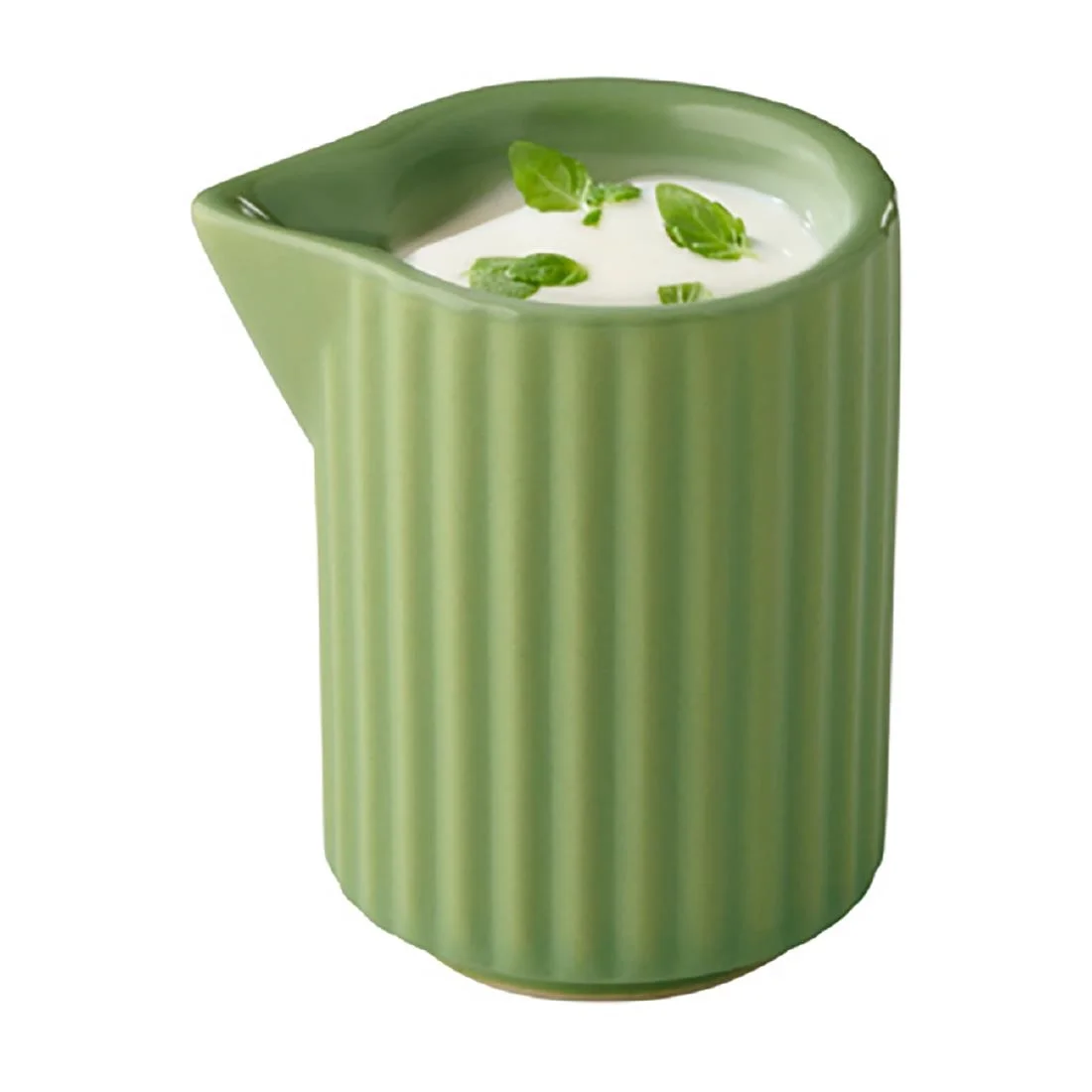 APS THE GRID Porcelain Jugs Sage 40ml (6 Pack) - Image 2