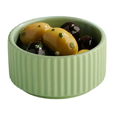 APS THE GRID Porcelain Bowls Sage 75mm (6 Pack) - Image 2