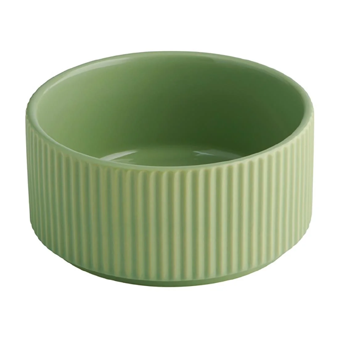 APS THE GRID Porcelain Bowls Sage 125mm (6 Pack)