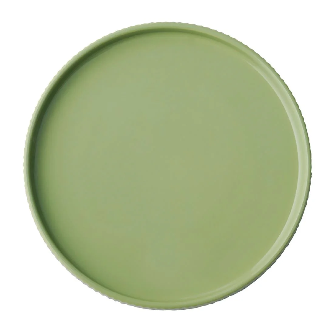 APS THE GRID Sage Porcelain Plates 200mm (6 Pack)