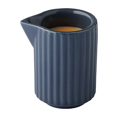 APS THE GRID Porcelain Jugs Marine 40ml (6 Pack) - Image 2