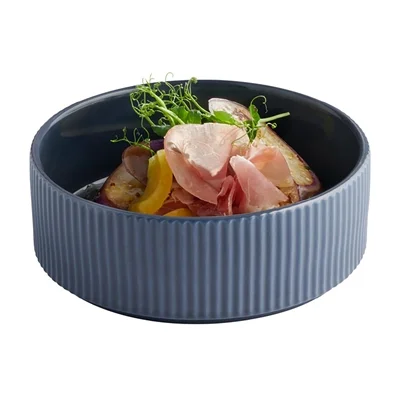 APS THE GRID Porcelain Bowls Marine 160mm (6 Pack) - Image 2