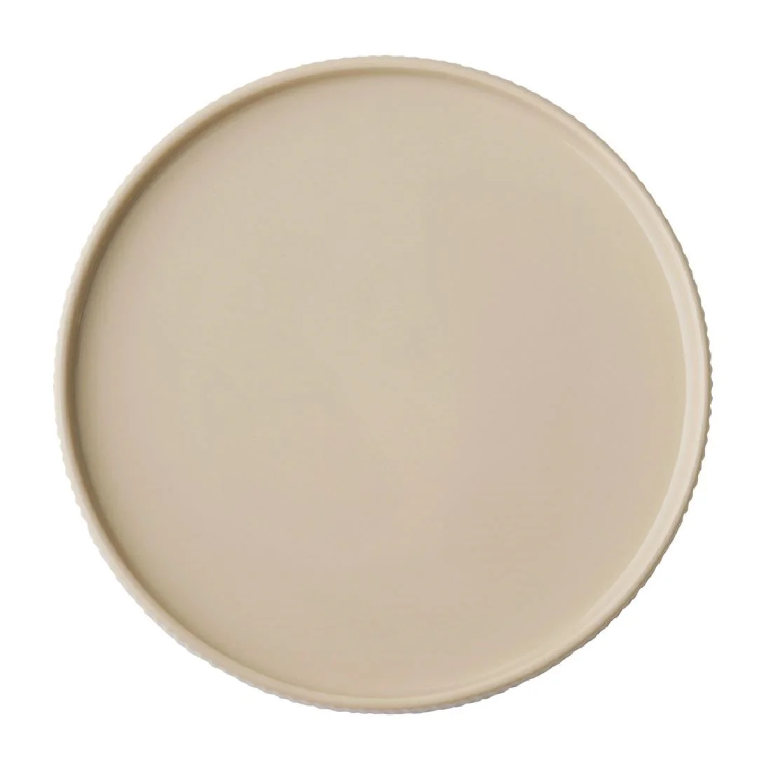 APS THE GRID Porcelain Plates Sand 230mm (3 Pack)
