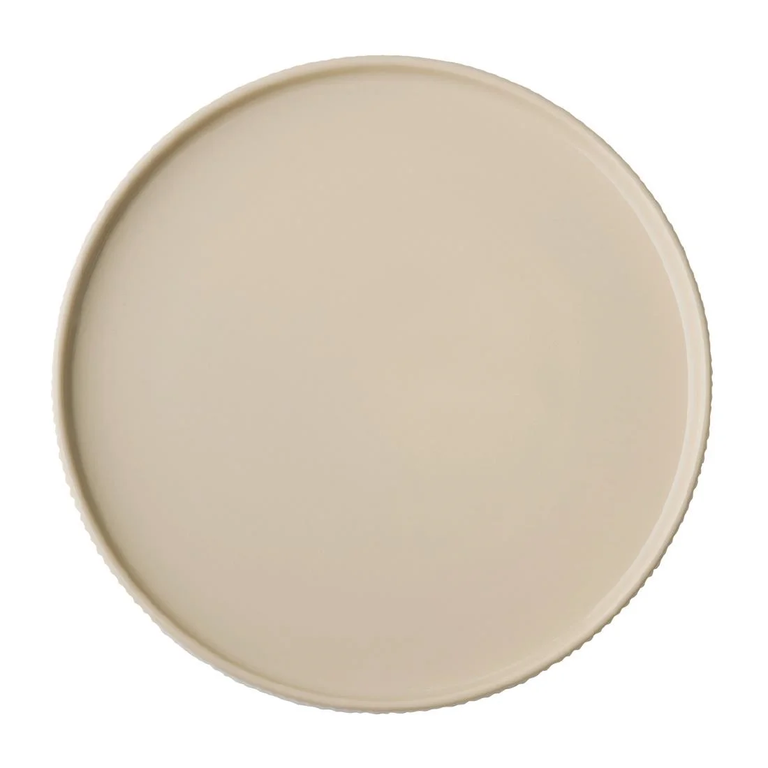 APS THE GRID Porcelain Plates Sand 260mm (3 Pack)
